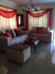 Red And Beige Living Room Red Living Room Decor Living Room Decor Curtains Living Room Red