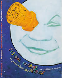 1995 Clermont Ferrand Short Film Festival Poster Design By Isabelle Pio Et Antoine Lopez Bologo