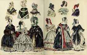 These included breeches, a waistcoat with short skirts, and a coat with curving back fronts. Fashion The High Life And The Duties Of Married Females 19th Century Fashion Plate Magazines The New York Public Library