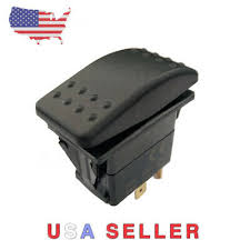 Bandc momentary motor polarity reverse reversing rocker switch control dpdt dc 12v or 24v. Dc Momentary Motor Polarity Reverse Reversing Rocker Switch Control Dpdt 12v 12 99 Picclick