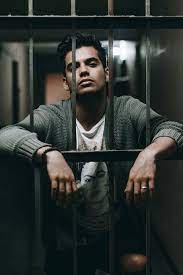 1 фраза в 1 тематике. Hd Wallpaper Man On Fence Man Behind Bars Jail Prison Portrait One Person Wallpaper Flare