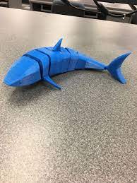 Articulating 3d Shark By Puddencups Thingiverse 3dprintingservice 3d Printing Toys 3d Printing Diy 3d Printer Designs
