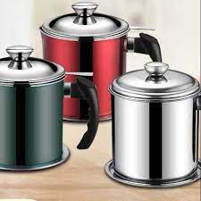 Walaupun minyak masak adalah antara ramuan beberapa hidangan terbaik di dapur mana pun perahkan minyak melalui penapis kopi sebelum menggunakannya lagi. Pre Order Oil Tank Oil Filter Penapis Minyak Masak Penapis Stainless Steel Oil Filter Tank Shopee Malaysia