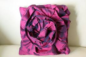 11 Neat Ways To Upcycle Your Old Bridesmaids Dresses Rose Pillow Diy Rose Pillow Recycled Dress