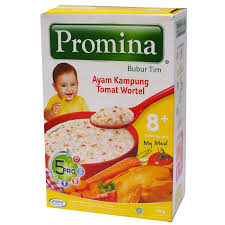 Resep ini memudahkan moms untuk memperkenalkan varian rasa dan sayur kepada si kecil. Mix Promina Bubur Tim 8 9 Ada 6 Varian Rasa Mpasi Lazada Indonesia
