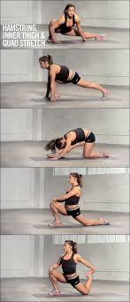 Try This Hamstring Inner Thigh And Quad Stretch Workout We Re Helping Thousands Of Ladies Just Like You Fitness Body Exercise Fitness Motivation