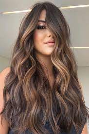 Brunette Balayage For Long Hair Haarfarben Lange Haare Frisuren Haarschnitte Lange Braune Haare