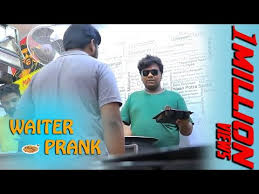14:50 just for laughs gags recommended for you. Waiter Prank Prankster Rahul Super Star Shop Tamil Prank Psr 2020 Youtube