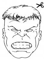 Maschera Di Hulk Per Bambini Da Stampare Gratis