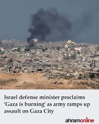 Israel's defence minister Israel Katz ...