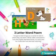 Find out how to alphabetize lists, tables and more. Hungama Kids Learn 3 Three Letter Word Poems From The English Alphabet Family By Downloading Hungama Kids To Know More Click Here Bit Ly Hungamakidsapp Facebook