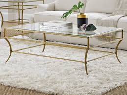 There are industrial ones in metal. Hooker Furniture Laureng Golds 52 Wide Rectangular Coffee Table Hoo58468011015