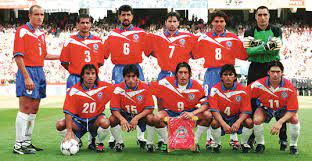 La marea roja, la roja. Partidos De La Roja 17 06 1998 Chile Austria 1 1