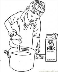 Fantasy and medieval coloring pages. Cooking Coloring Pages Coloring Home