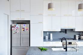 A Jaw Dropping Beautiful Modern Brooklyn Renovation Kitchen Cabinets Grey And White New Kitchen Cabinets Gloss Kitchen Cabinets