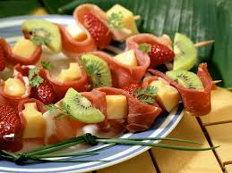 Schinken Obst Spiesse Mit Kase Rezept Rezepte Mit Obst Rezepte Obstspiesse Mit Kase