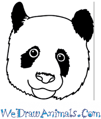 How To Draw A Panda Face 10 drawing panda on a piece of wood. how to draw a panda face
