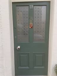 In the hsl color space #73806e has a hue of 103° (degrees), 8% saturation and 47% lightness. Farrow And Ball Card Room Green And Sticky Backed Plastic Star Patterned Glass Green Front Doors Painted Front Doors Card Room Green Farrow And Ball