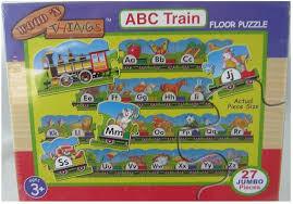 Maybe you would like to learn more about one of these? Wood N Things Abc Train Floor Puzzle Over 10 Feet Floor Puzzle Puzzles For Kids Abc