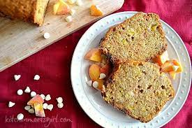 Spiced Peach And Carrot Bread Recipe Spiced Peaches Carrot Bread Peach Recipe
