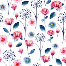 Amazing free hd flower wallpapers collection. Seamless Bright Watercolor Floral Pattern Delicate Flower Wallpaper Stock Photo Picture And Royalty Free Image Image 92319461