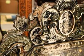 Venetian wall mirrors are the timeless wall decors that are of great style and shine. Large Venetian Etched Glass Mirror Lofty Marketplace