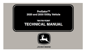 It reveals the components of the circuit as streamlined shapes as well as the power and signal links in between the devices. John Deere Progator 2020 2030 Utility Vehicle Technical Manual Tm1759 Service Manual Download