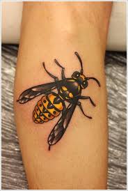 Awesome bumblebee tattoo ideas with meaning for men & women. 60 Beautiful Bumblebee Tattoos Ideas