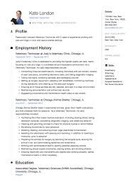 You'll also be entrusted with giving animals first aid and medication, among other tasks. Veterinary Cv June 2021