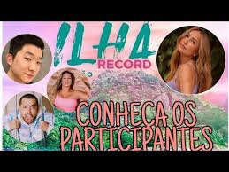 Dona do hit beijinho no ombro, valesca popozuda volta a um reality da record após ter participado de a fazenda 4, quando conviveu com dinei. Ilha Record Conheca Os Participantes Do Novo Reality Show Youtube