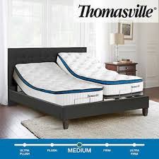 Thomasville Catalina 10 5 Hybird Gel Memory Foam Split Cal King With Adjustable Base Gel Memory Foam Thomasville King Bedroom Sets