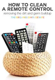 Turn on the tv and then s tand back about 5 feet from tv andpoint the remote at the center of the front panel of the tv. How To Clean Remote Controls The Organised Housewife