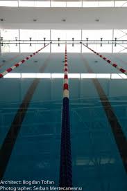 Architect Bogdan Tofan Olympic Swimming Pool Izvorani Ilfov Romania Schwimmen Wasser