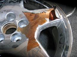 Clean the area with soapy water, then dry. How To Complete A Chrome Rim Repair