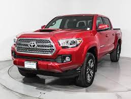 This means toyota has a lot riding on the fully redesigned 2016 tacoma, which adds to the midsize pickup's performance prowess and everyday appeal without drifting too far from its it might only be january, but the 2016 toyota tacoma trd sport 4x4 is certainly the midsize truck to beat this year. Used 2017 Toyota Tacoma Trd Sport 4x4 Truck For Sale In West Palm Fl 98086 Florida Fine Cars