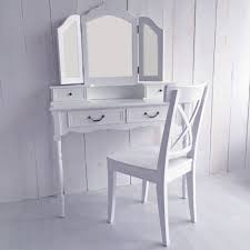 Schminktisch Frisiertisch Schminkkommode Pretty Weiss 4 Schubladen 3 Spiegel Frisiertisch Schminkkommode Schminktisch