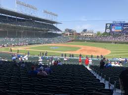 wrigley field section 225 chicago cubs rateyourseats com