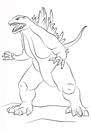 Godzilla coloring pages are a fun way for kids of all ages to develop creativity focus motor skills and color recognition. Godzilla Coloring Pages Print Monster For Free