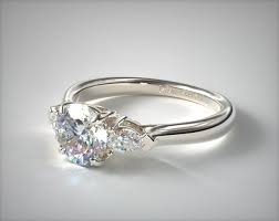 Get the yes with a james allen® ring! Special Offer Three Stone Engagement Ring Pear Side Stones Up To 61 Off