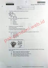 Berbagi file file soal ujian nasional terbaru. Soal Un Biologi Sma Tahun Pelajaran 2015 2016 Paket Soal 4 Blog Pak Pandani