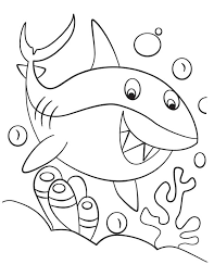 The baby shark song was once a phenomenon on the internet in 2017. Rizkimuftygo Easy Baby Shark Coloring Pages