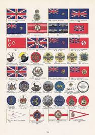 British Colonial Flags Vintage Illustration Colonies India Etsy Flags Of The World World War I Flag