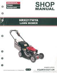 Cz download or purchase owners hipa gcv190 carburetor with air filter for honda gcv 190 gcv190a gcv190la engine hrb217 hrx217. Honda Hrx217 Hya Lawn Mower Repair Service Shop Manual