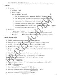 Icse Mathematics Formulae Sheet