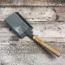 A can of hot coals and ash will scorch a wooden deck. Fireside Ash Bucket Shovel In French Grey Diy Tools Fireplace Accessories Clinicadelpieaitanalopez Com