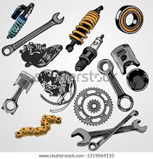 Sparepart racing thailook design free vector | motorcycles. Shutterstock Puzzlepix