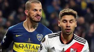 Así fue el superclásico argentino. Copa Libertadores Final River Plate Beat Boca Juniors 3 1 In Extra Time Agg 5 3 Bbc Sport