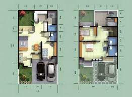 Denah Rumah 8x15 2 Lantai 4 Denah Rumah Denah Rumah Kecil Denah Rumah 3d