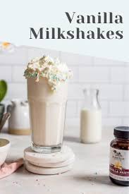 Vanilla Milkshake A Cookie Named Desire Vanilla Milkshake Recipe Vanilla Milkshake Recipe Ice Cream Healthy Vanilla Milkshakes