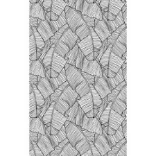 Papier peint intisse glitter coloris blanc blanc paillete. Papier Peint Motif Exotique Bananier Du Japon